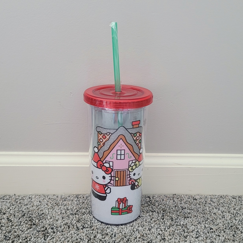 Hello Kitty Christmas Tumbler